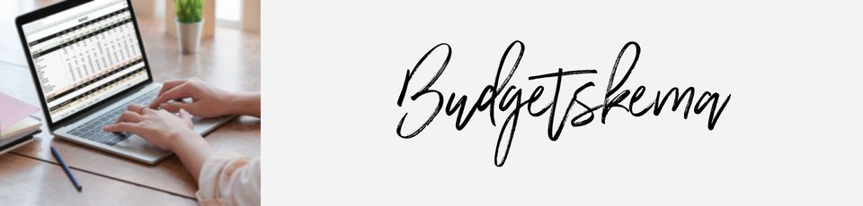 Budgetskema - få overblik og ro i maven