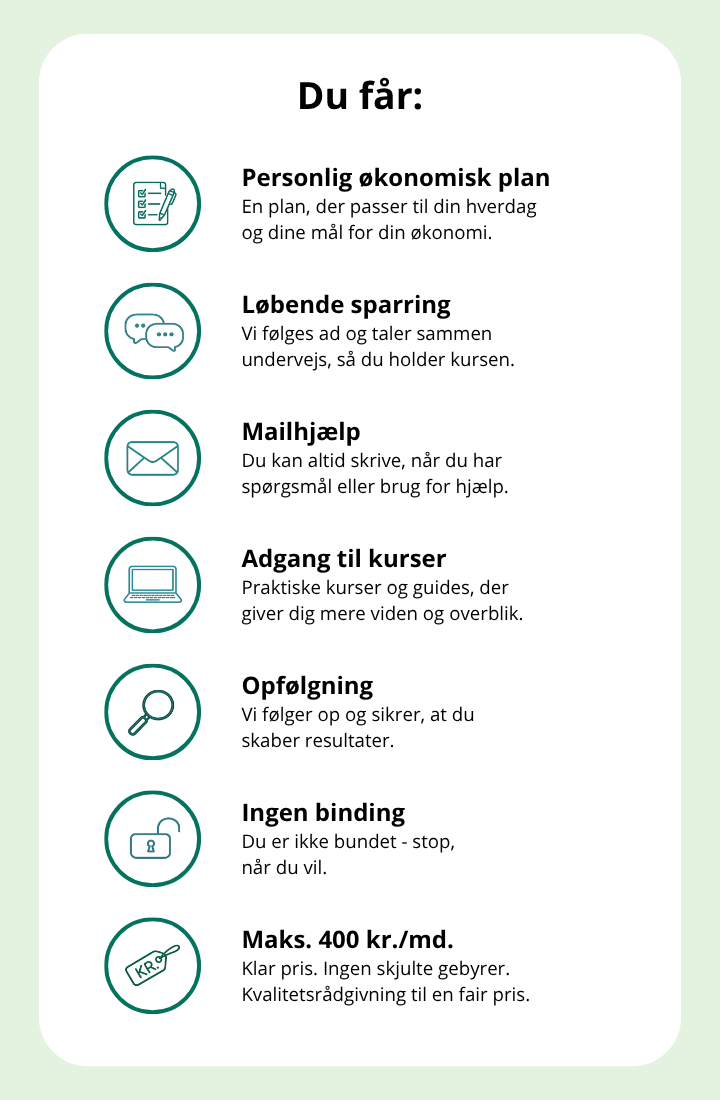 Kom i gang med Kend Dine Penge Medlemsforløbet
