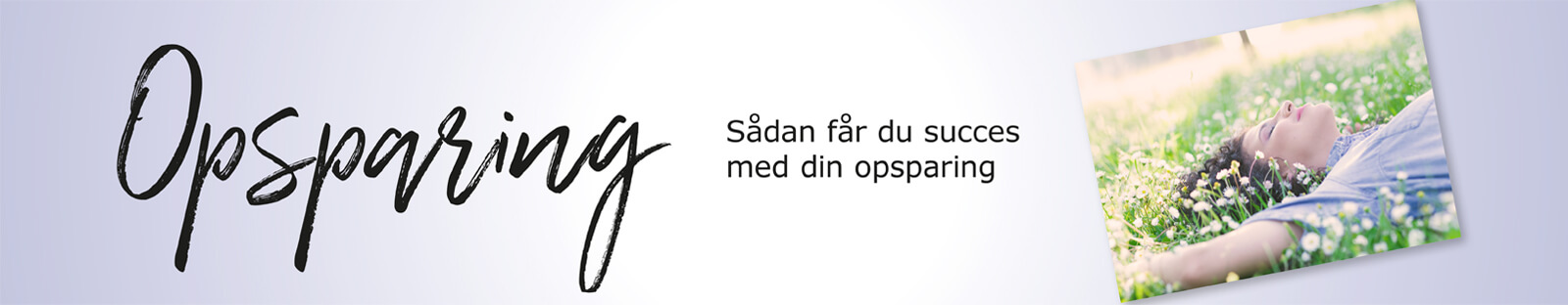 Sådan får du succes med din opsparing - online kursus